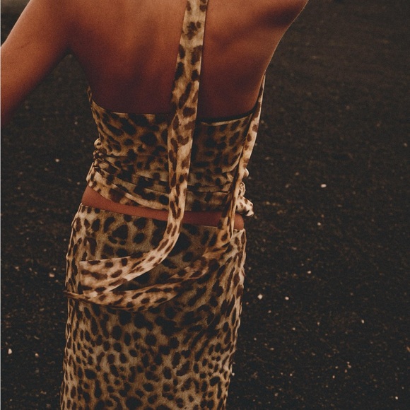 Zara cheetah animal print set - Picture 3 of 4